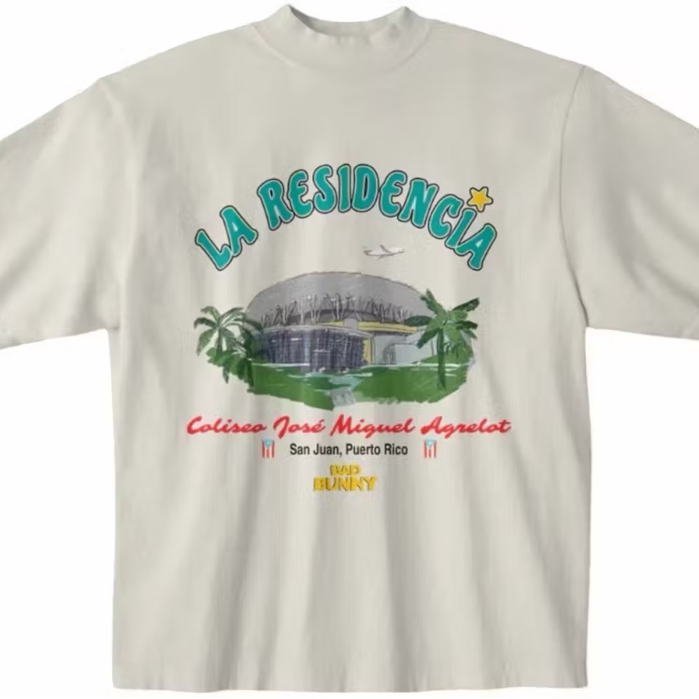Bad Bunny La Residencia Graphic T-Shirt